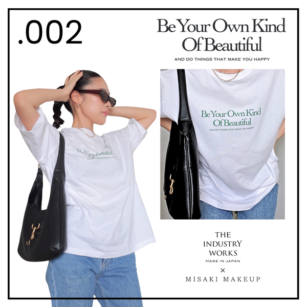 【MISAKI MAKEUP × THE INDUSTRY WORKS】 COLLAB TEE - Style No.002-