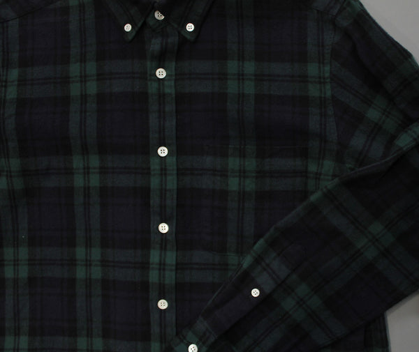 No.187-188 COMFORTABLE CHECK FLANNEL B/D SHIRT