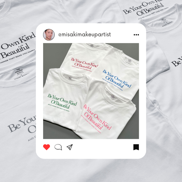 【MISAKI MAKEUP × THE INDUSTRY WORKS】 COLLAB TEE - Style No.002-