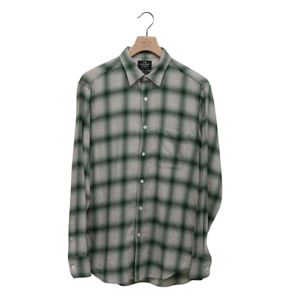 NEW☆No.259-260 COTTON WOOL FLANNEL REGULAR COLLAR SHIRT