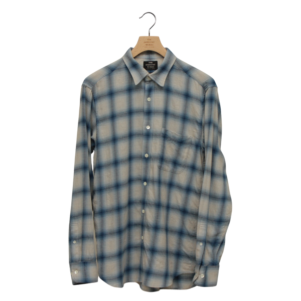 NEW☆No.259-260 COTTON WOOL FLANNEL REGULAR COLLAR SHIRT