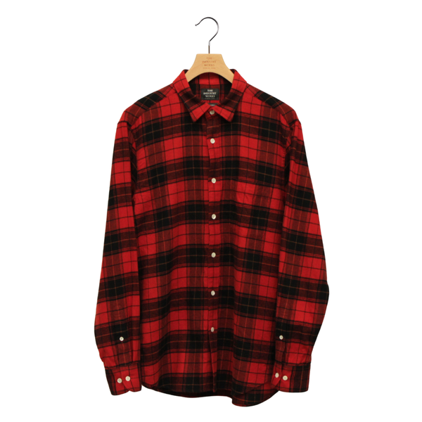 NEW☆No.254 オーガニックコットンフランネル レギュラーカラーシャツ II