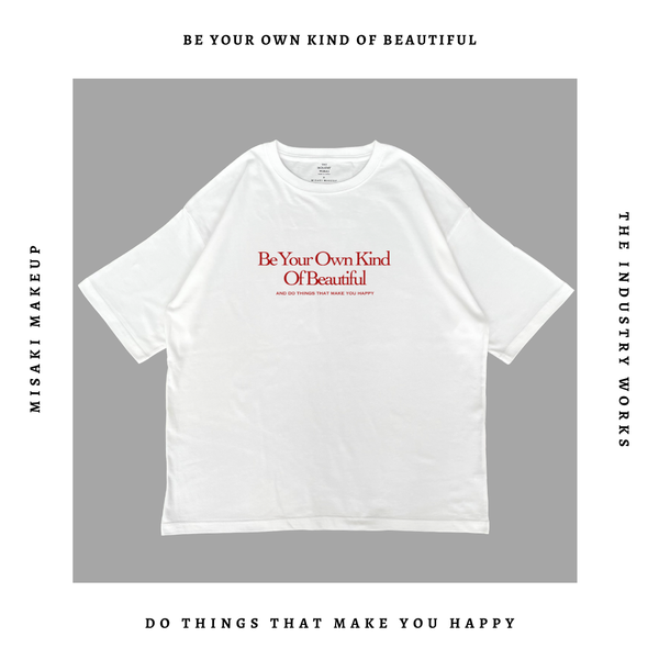 【MISAKI MAKEUP × THE INDUSTRY WORKS】 COLLAB TEE - Style No.002-