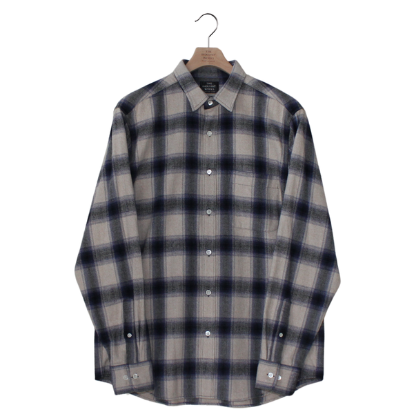 NEW☆No.309-310 HERRINGBONE CHECK FLANNEL SHIRT