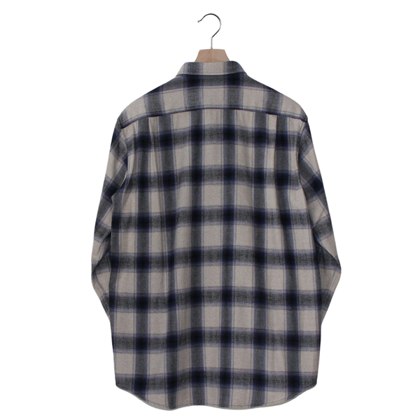 NEW☆No.309-310 HERRINGBONE CHECK FLANNEL SHIRT