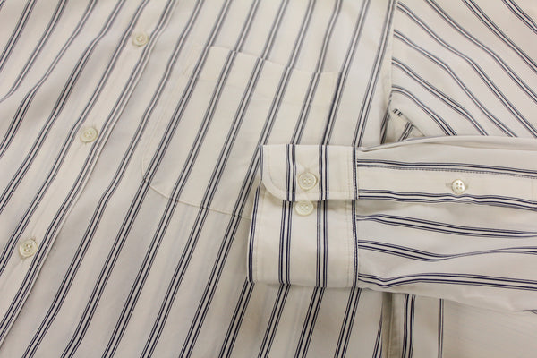 No.161 STRIPE REGULAR COLLAR SHIRT