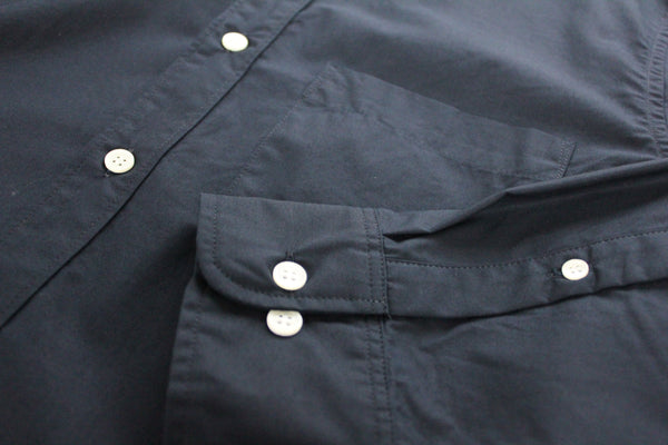 No.142-145 BAND COLLAR SUPIMA COTTON TYPEWRITER CLOTH SHIRT