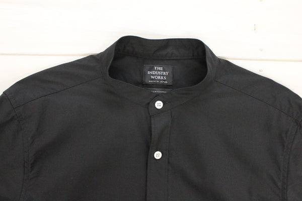 No.142-145 BAND COLLAR SUPIMA COTTON TYPEWRITER CLOTH SHIRT