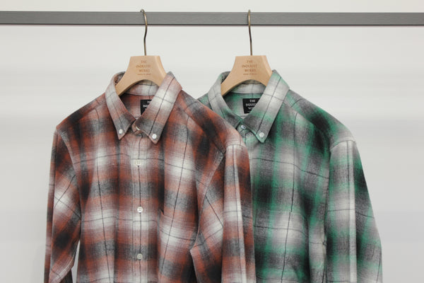 ★★NEW★★No.225-226 CONFORTABLE CHECK PATTERN FLANNEL SHIRT