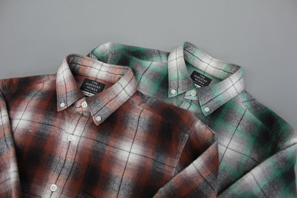 ★★NEW★★No.225-226 CONFORTABLE CHECK PATTERN FLANNEL SHIRT