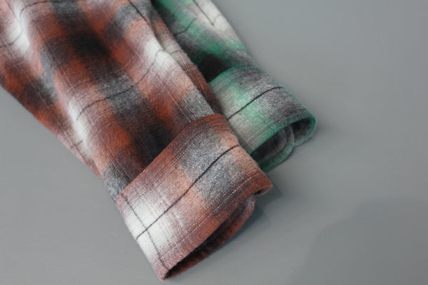 ★★NEW★★No.225-226 CONFORTABLE CHECK PATTERN FLANNEL SHIRT
