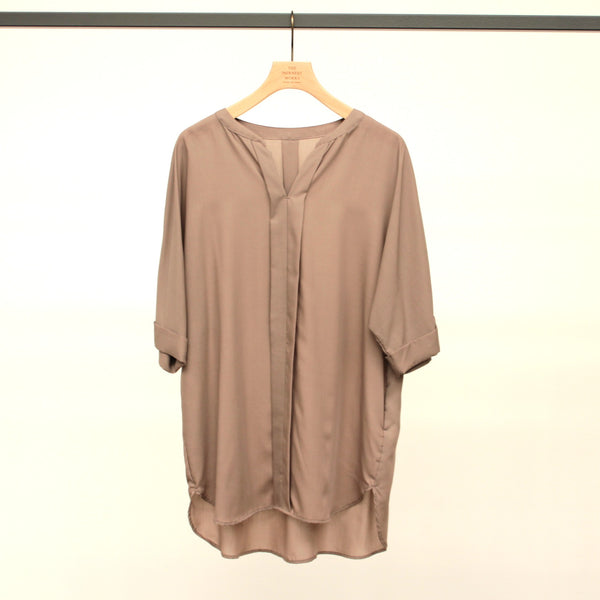 No.W027 100% TENCEL™ LYOCELL SKIPPER BLOUSE