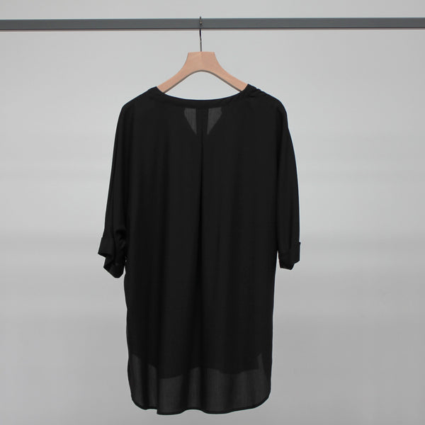 No.W027 100% TENCEL™ LYOCELL SKIPPER BLOUSE