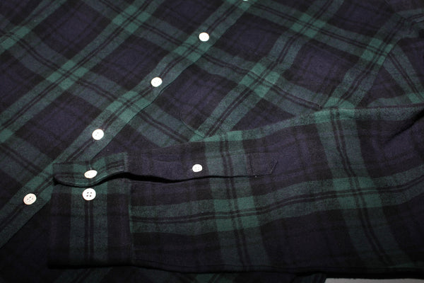 No.187-188 COMFORTABLE CHECK FLANNEL B/D SHIRT