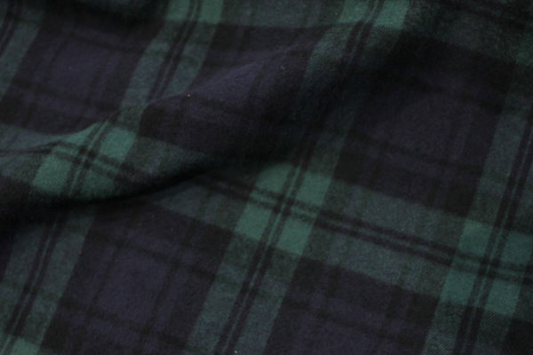 No.187-188 COMFORTABLE CHECK FLANNEL B/D SHIRT