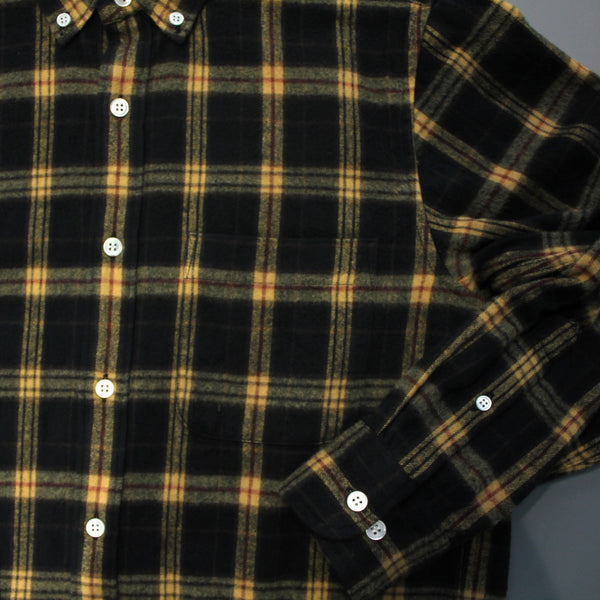 No.187-188 COMFORTABLE CHECK FLANNEL B/D SHIRT