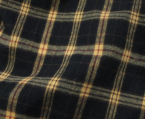 No.187-188 COMFORTABLE CHECK FLANNEL B/D SHIRT