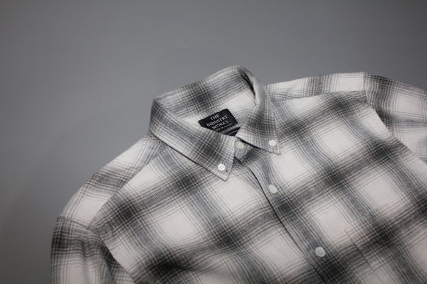 No.189-190 CONFORTABLE CHECK FLANNEL B/D SHIRT