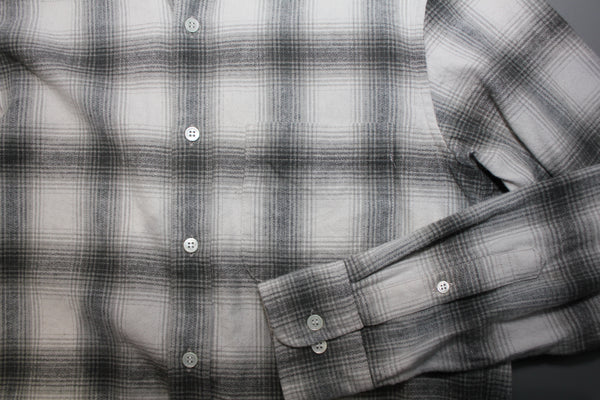 No.189-190 CONFORTABLE CHECK FLANNEL B/D SHIRT