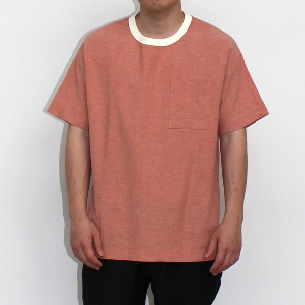NEW☆No.241-243 COTTON-LINEN RIBBED SHIRT