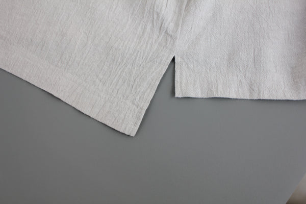 NEW☆No.241-243 COTTON-LINEN RIBBED SHIRT