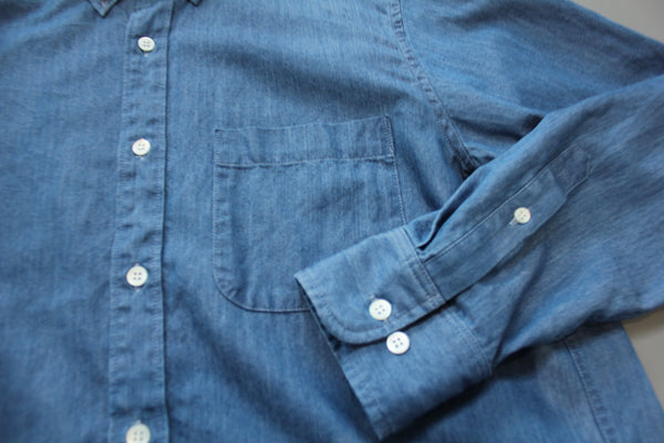 No.191-192 SUPER ZERO® DENIM B/D SHIRT