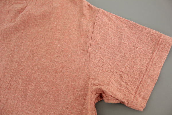 NEW☆No.241-243 COTTON-LINEN RIBBED SHIRT