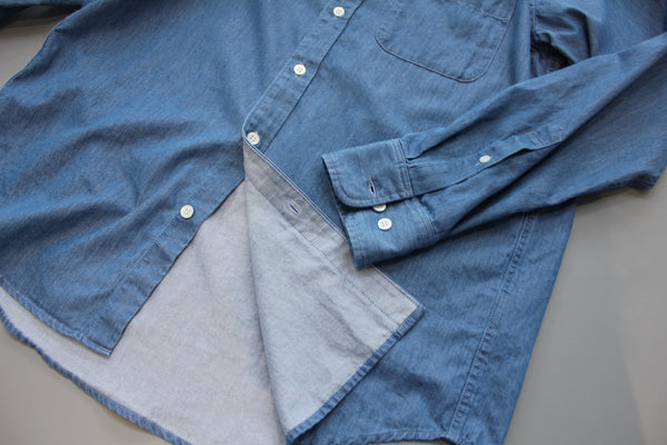 No.191-192 SUPER ZERO® DENIM B/D SHIRT