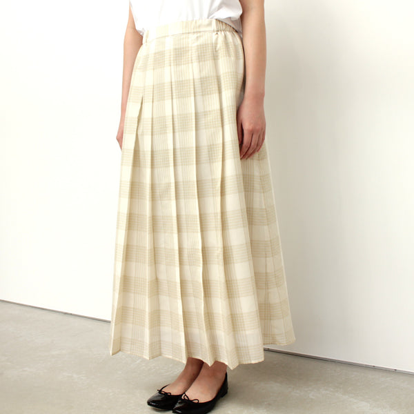 NEW☆No.W042 TUCKED SHEER SKIRT