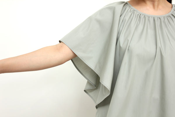 NEW☆No.W043 SHOULDER FLARE BLOUSE