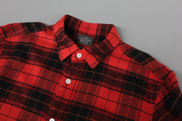 NEW☆No.254 オーガニックコットンフランネル レギュラーカラーシャツ II