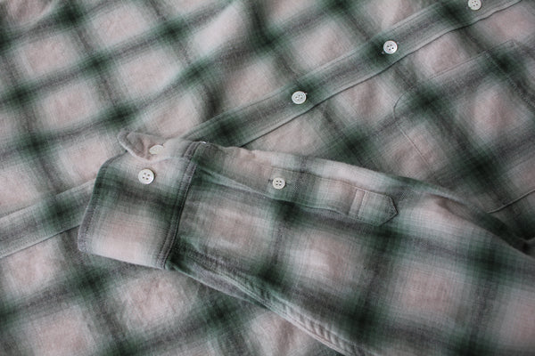 NEW☆No.259-260 COTTON WOOL FLANNEL REGULAR COLLAR SHIRT