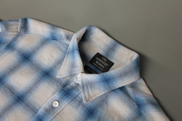 NEW☆No.259-260 COTTON WOOL FLANNEL REGULAR COLLAR SHIRT