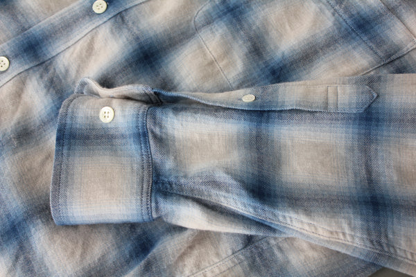 NEW☆No.259-260 COTTON WOOL FLANNEL REGULAR COLLAR SHIRT