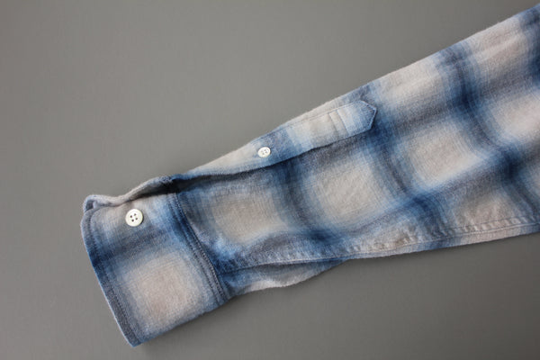 NEW☆No.259-260 COTTON WOOL FLANNEL REGULAR COLLAR SHIRT