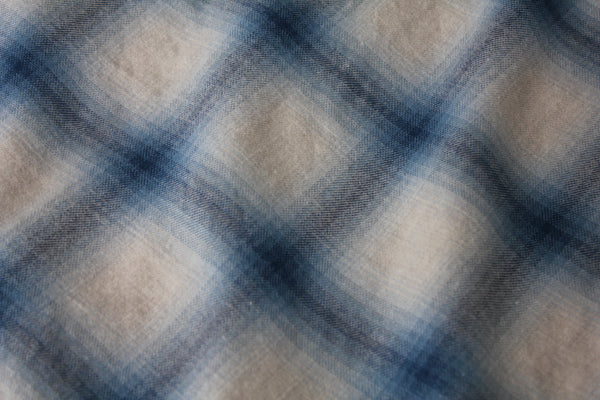 NEW☆No.259-260 COTTON WOOL FLANNEL REGULAR COLLAR SHIRT