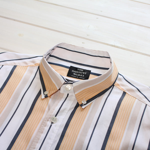 No.122-123 MULTI STRIPE BUTTON DOWN SHIRT