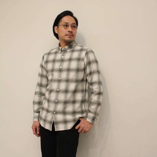 No.189-190 CONFORTABLE CHECK FLANNEL B/D SHIRT