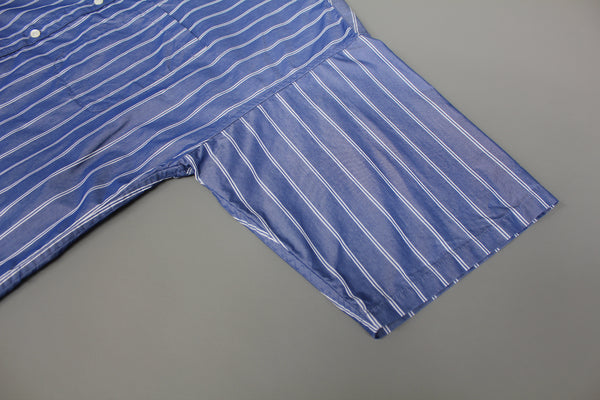 NEW☆No.302 COOLMAX® BAND COLLAR SHORT-SLEEVE BIG SHIRT