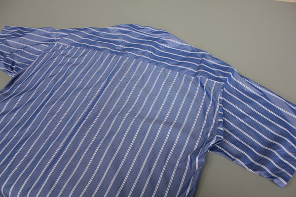NEW☆No.302 COOLMAX® BAND COLLAR SHORT-SLEEVE BIG SHIRT
