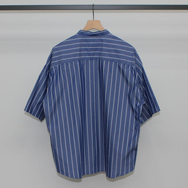 NEW☆No.302 COOLMAX® BAND COLLAR SHORT-SLEEVE BIG SHIRT