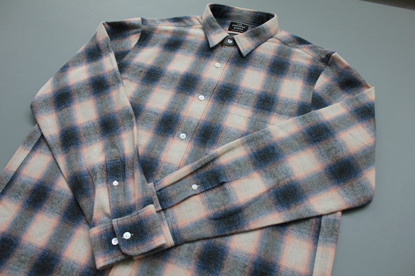 NEW☆No.311-312 メランジチェック フランネルシャツ
