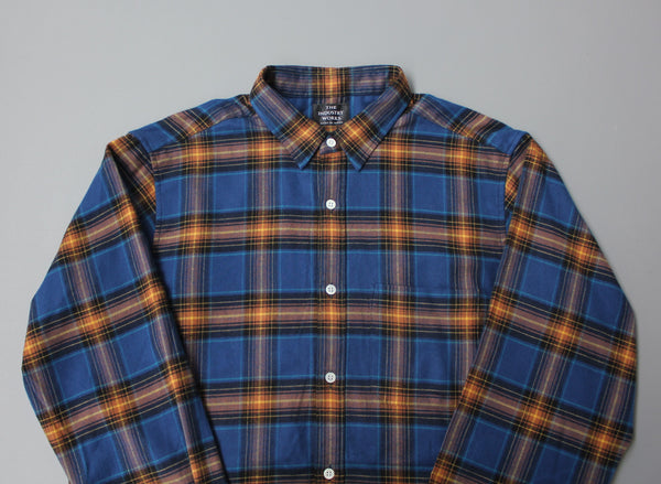 NEW☆No.306 ORGANIC COTTON FLANNEL CHECK SHIRT