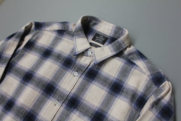 NEW☆No.309-310 HERRINGBONE CHECK FLANNEL SHIRT