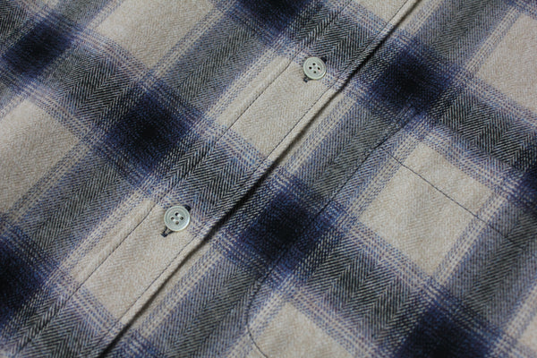 NEW☆No.309-310 HERRINGBONE CHECK FLANNEL SHIRT