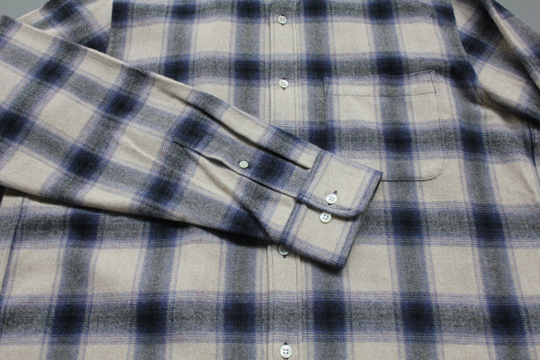 NEW☆No.309-310 HERRINGBONE CHECK FLANNEL SHIRT