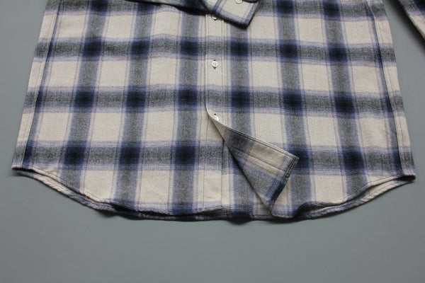 NEW☆No.309-310 HERRINGBONE CHECK FLANNEL SHIRT