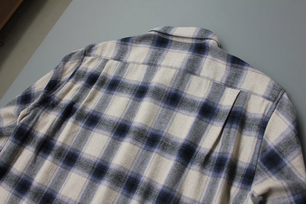 NEW☆No.309-310 HERRINGBONE CHECK FLANNEL SHIRT