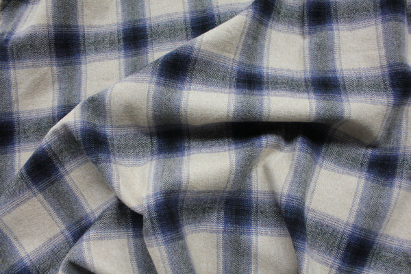 NEW☆No.309-310 HERRINGBONE CHECK FLANNEL SHIRT