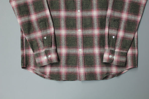 NEW☆No.309-310 HERRINGBONE CHECK FLANNEL SHIRT